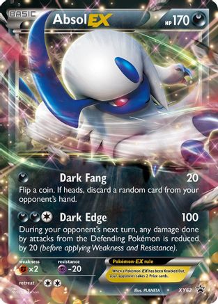 Absol EX XY62 - Holofoil XY Promos - Promo