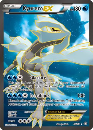 Kyurem EX (86 Full Art) 086/98 - Holofoil XY Ancient Origins - Ultra Rare
