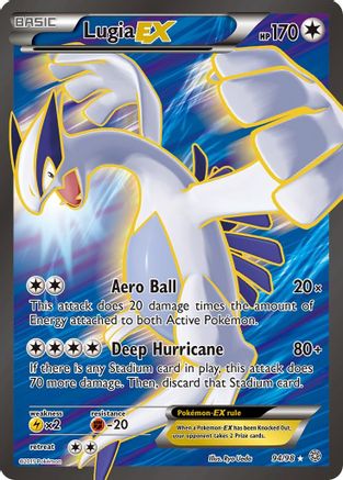 Lugia EX (94 Full Art) 094 - Holofoil XY Ancient Origins - Ultra Rare