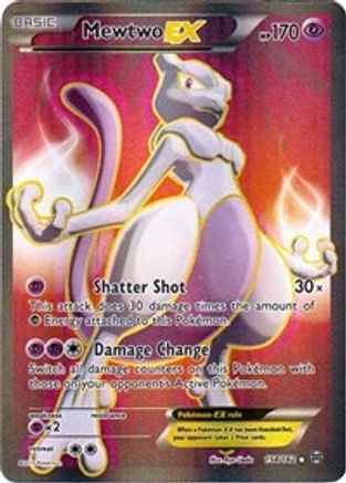 Mewtwo EX (158 Full Art) 158/162 - Holofoil XY BREAKthrough - Ultra Rare