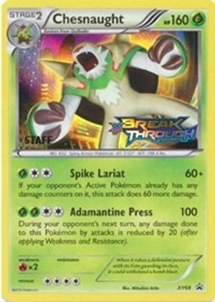 Chesnaught XY68 - Holofoil XY Promos - Promo