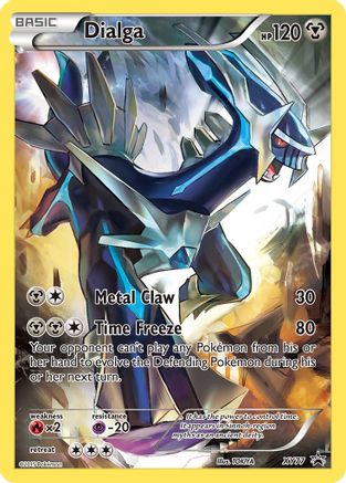 Dialga (Full Art Promo) XY77 - Holofoil XY Promos - Promo