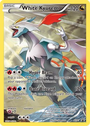 White Kyurem (Full Art Promo) XY81 - Holofoil XY Promos - Promo