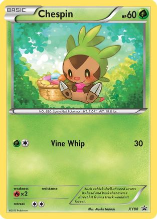 Chespin (Collector Chest) XY88 - Holofoil XY Promos - Promo