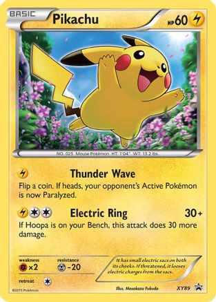 Pikachu (Collector Chest) XY89 - Holofoil XY Promos - Promo