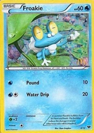 Froakie 004/12 - Holofoil McDonalds Promos 2014 - Promo