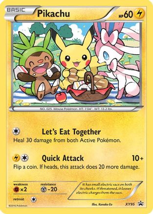 Pikachu XY95 - Holofoil XY Promos - Promo
