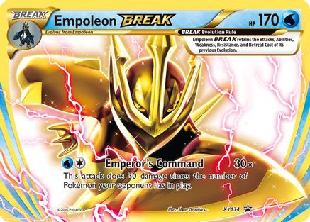 Empoleon BREAK XY134 - Holofoil XY Promos - Promo