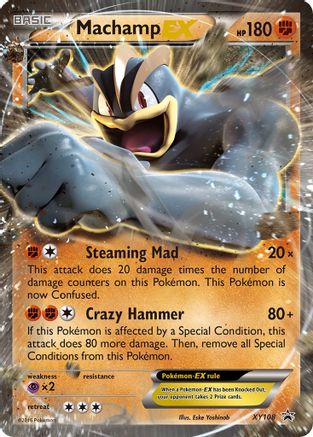 Machamp EX XY108 - Holofoil XY Promos - Promo