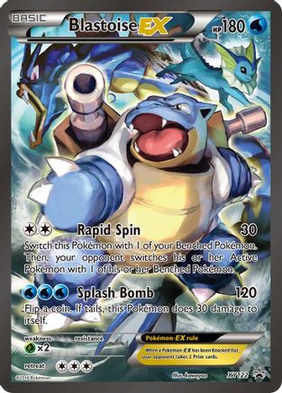Blastoise EX XY122 - Holofoil XY Promos - Promo