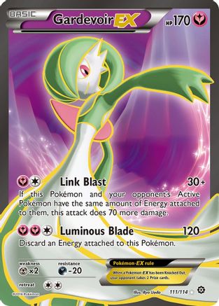 Gardevoir EX (Full Art) 111/114 - Holofoil XY Steam Siege - Ultra Rare
