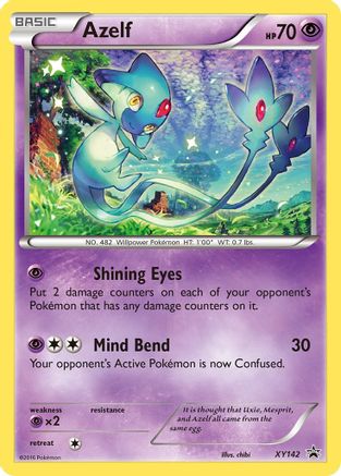 Azelf XY142 - Holofoil XY Promos - Promo