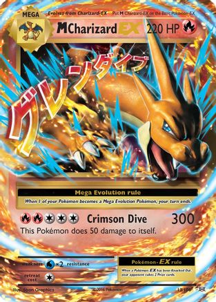 M Charizard EX 013/108 - Holofoil XY Evolutions - Ultra Rare
