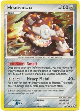 Heatran 030/146 - Holofoil Deck Exclusives - Holo Rare