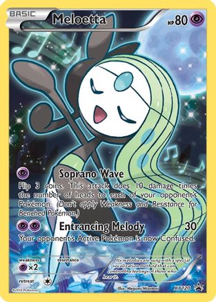 Meloetta XY120 - Holofoil XY Promos - Promo