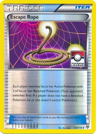Escape Rope 120/135 - Reverse Holofoil League & Championship Cards - Promo