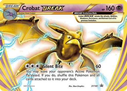 Crobat BREAK XY181 - Holofoil XY Promos - Promo