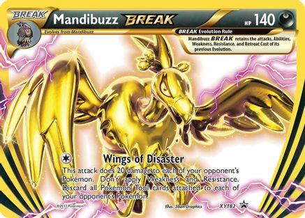 Mandibuzz BREAK XY182 - Holofoil XY Promos - Promo