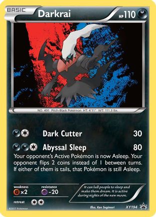 Darkrai XY194 - Holofoil XY Promos - Promo