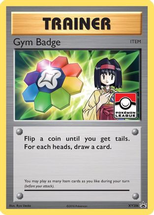 Gym Badge (Erika) XY206 - Holofoil XY Promos - Promo