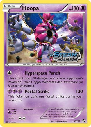Hoopa (XY Steam Siege Prerelease) XY147 - Holofoil XY Promos - Promo