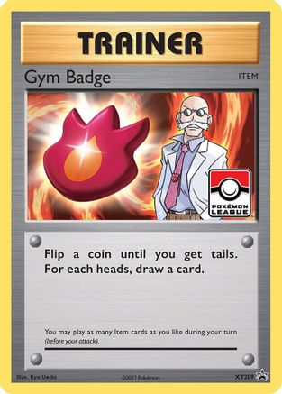 Gym Badge (Blaine) XY209 - Holofoil XY Promos - Promo