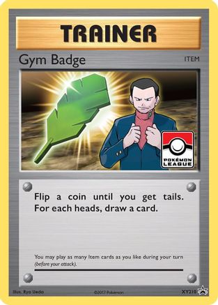 Gym Badge (Giovanni) XY210 - Holofoil XY Promos - Promo