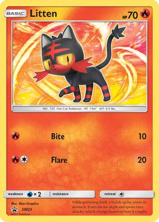 Litten SM23 - Holofoil SM Promos - Promo