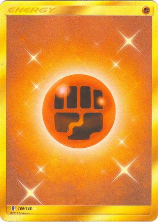 Fighting Energy (Secret) 169/145 - Holofoil SM Guardians Rising - Secret Rare
