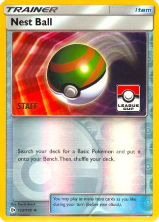 Nest Ball 123/149 - Reverse Holofoil League & Championship Cards - Promo