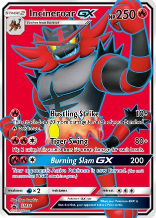 Incineroar GX SM38 - Holofoil SM Promos - Promo