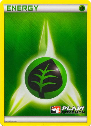 Grass Energy (2011 Play! Pokemon) - Holofoil League & Championship Cards - Promo