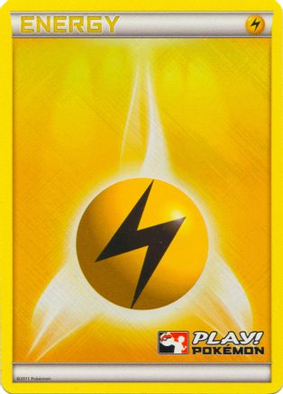 Lightning Energy (2011 Play! Pokemon) - Holofoil League & Championship Cards - Promo