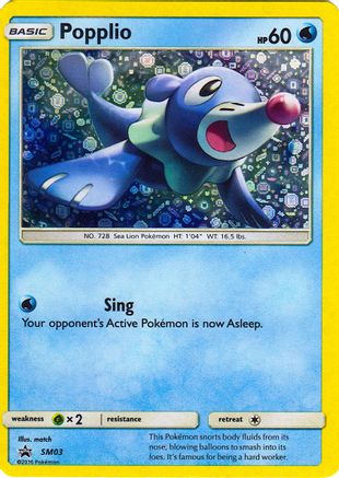 Popplio SM03 - Holofoil Miscellaneous Cards & Products - Promo