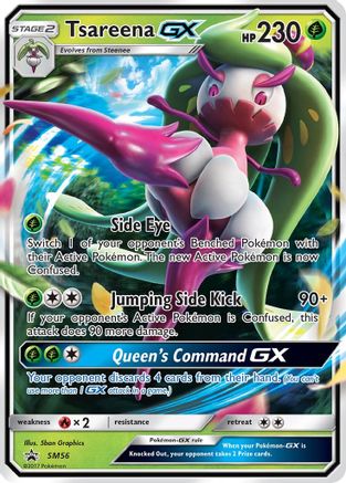 Tsareena GX SM56 - Holofoil SM Promos - Promo