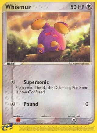 Whismur 019/40 Nintendo Promos - Promo