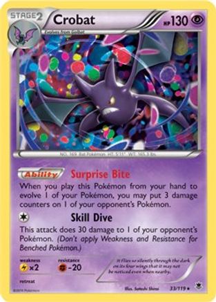 Crobat 033/119 - Holofoil Miscellaneous Cards & Products - Promo