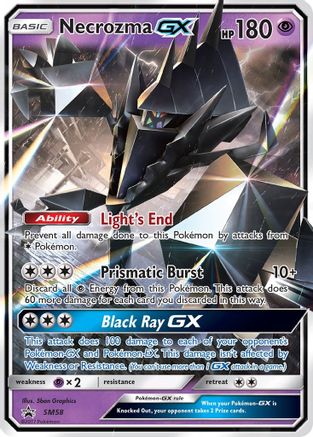 Necrozma GX SM58 - Holofoil SM Promos - Promo