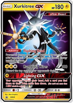 Xurkitree GX SM68 - Holofoil SM Promos - Promo