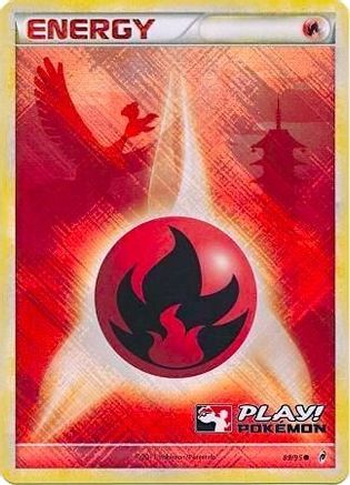 Fire Energy 089/95 - Holofoil League & Championship Cards - Promo