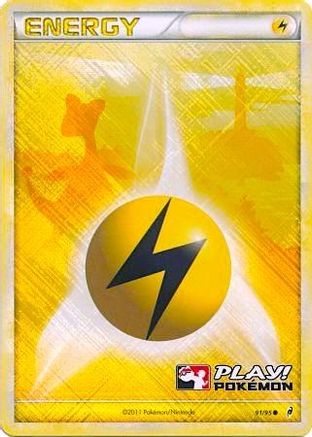 Lightning Energy 091/095 - Holofoil League & Championship Cards - Promo