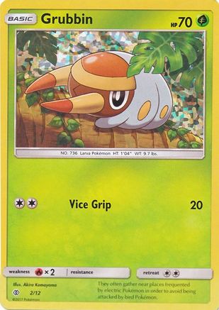 Grubbin 002/12 - Holofoil McDonalds Promos 2017 - Promo