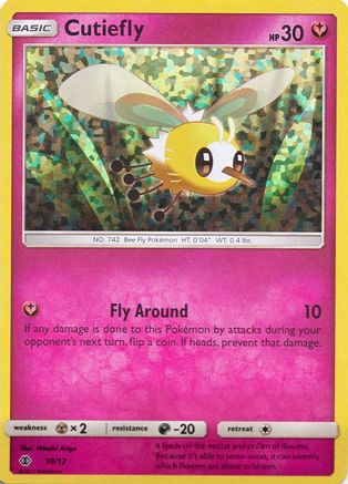 Cutiefly 010/12 - Holofoil McDonalds Promos 2017 - Promo