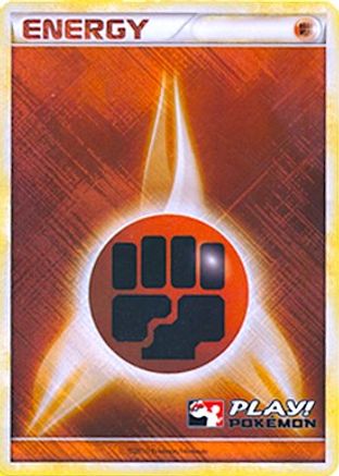 Fighting Energy (2010 Play! Pokemon) - Holofoil League & Championship Cards - Promo