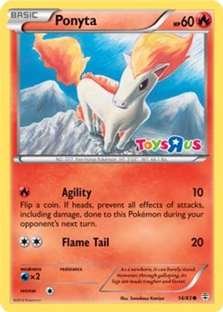 Ponyta 014/83 - Holofoil Miscellaneous Cards & Products - Promo