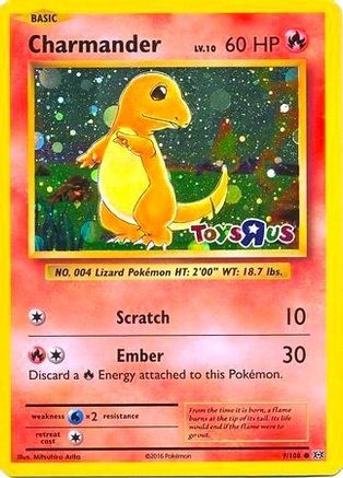 Charmander 009/108 - Holofoil Miscellaneous Cards & Products - Promo