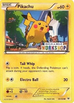 Pikachu 020/108 Miscellaneous Cards & Products - Promo
