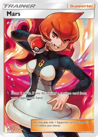 Mars (Full Art) 154 - Holofoil SM Ultra Prism - Ultra Rare