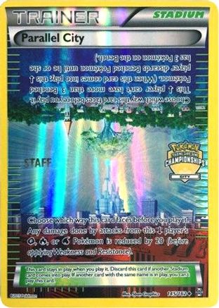 Parallel City 145/162 - Reverse Holofoil League & Championship Cards - Promo