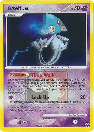 Azelf 019/146 - Reverse Holofoil League & Championship Cards - Promo